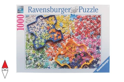 PUZZLE TEMATICO RAVENSBURGER COLORI TASSELLI COLORATI 1000 PZ - Immagine 1 di 2