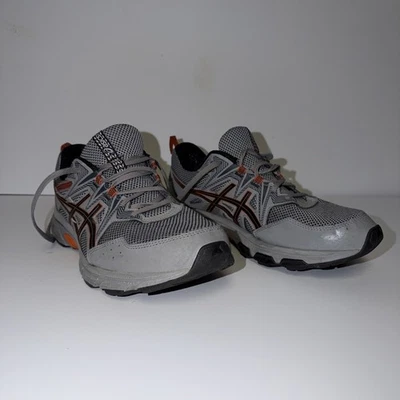 ASICS GEL Venture Mens US 11 Grey Orange 1011A824 Trail Running Sneakers - Image 1 of 4