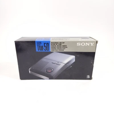 Sony TAM-50 Telefon Anrufbeantworter Neu Originalverpackt - Bild 1 von 4