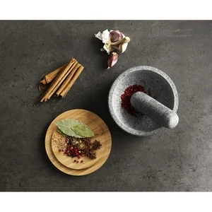 NEW Joseph Joseph Dash Pestle & Mortar w/Bamboo Lid - Picture 1 of 2