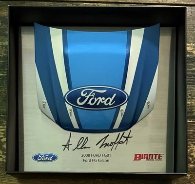 Allan Moffat Signed 1:10 Biante 2009 Ford Racing FG Falcon Signature Bonnet - Image 1 of 3