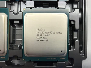 Intel Xeon E5-2670 V2 E5-2670V2 TEN Core 2.50GHz 8GT/s SR1A7 Server Processor - Picture 1 of 4