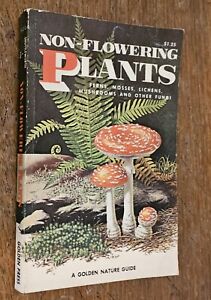 Plantes non fleuries A Golden Guide 1967 poche champignons couleur