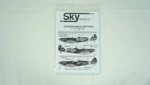 Sky Models 1/72 Model Plane Decals Supermarine Spitfire Item 72-063 NEW B29 - Picture 1 of 2