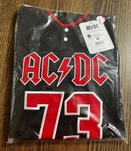 ACDC High Voltage XL Mesh Jersey T-shirt Basketball Top Licensed 1973 BNWT - Bild 1 von 20