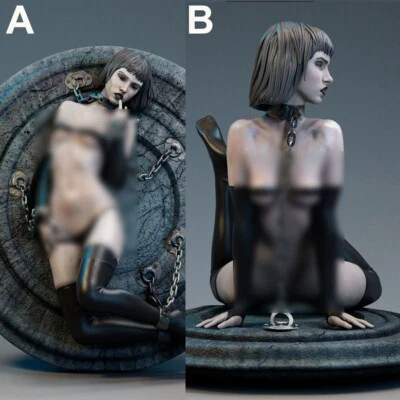 Prohibited 1/8 1/6 3D Print Model Kit Unpainted Unassembled 4 Version NSFW - Image 1 of 4