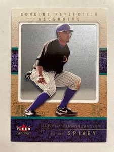 2003 Fleer Genuine JUNIOR SPIVEY #58 "Reflection - Ascending" parallel (#21/58)