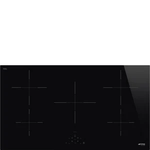 SMEG PIANO COTTURA INDUZIONE SI2951D 90cm 5 zone cottura Nero 9 livelli potenza - Foto 1 di 3