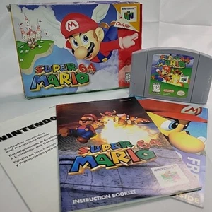 N64 -Super Mario 64 - (Nintendo 64) CIB con insertos - Imagen 1 de 13