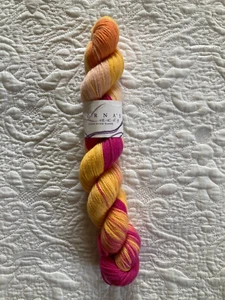 Lorna's Laces Shepherd Sock SW Merino YARN - Neon Orange Pink Multi #401 - Picture 1 of 3