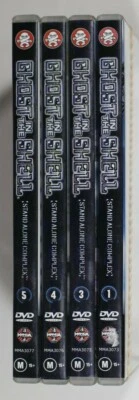 Ghost In The Shell - Complejo independiente: Vol 1,3,4 y 5 Región 4 Pista (D1052) Foto 1 de 4