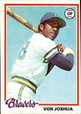 VON JOSHUA 1978 Topps #108 BUY ANY 2 ITEMS FOR 50% OFF   B214R1S4P74