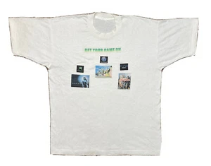 VTG Video Game Shirt Men Sz XL Tee GameCube XBOX PS2 GTA Halo 2 Single St - Picture 1 of 13