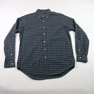 Ralph Lauren Shirt Men M Blue Button Down Oxford Classic Fit Long Sleeve Pony - Image 1 of 4