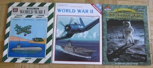 3 World War I, II and Modern World Thematic Units Activity Books History NEW - Picture 1 of 4