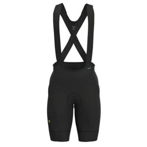ALE Mens Cycling Bib Shorts - Speedfondo R-EV1 - Padded, Black L22139401 - Picture 1 of 4
