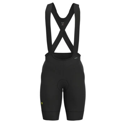 ALE Mens Cycling Bib Shorts - Speedfondo R-EV1 - Padded, Black L22139401 - Image 1 of 4