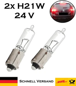 2x Maxgear H21W 24V 78-0074 Bremslicht Rückfahrlicht Blinker Halogen Birne - Bild 1 von 5