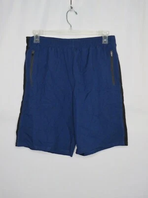 NUEVO CON ETIQUETAS PANTALONES CORTOS DE ENTRENAMIENTO TEK GEAR MA1521 NAVY BAY 9" ENTREPIERNA TALLA L #Y426 Foto 1 de 2