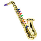  Plastic Sax Toy Toddler Miniature Saxophone Children Trumpet