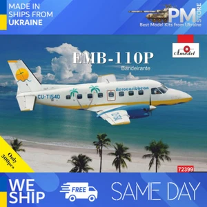 Amodel 72399 1/72 EMB-11OP Bandeirante modellino aereo in plastica - Foto 1 di 2
