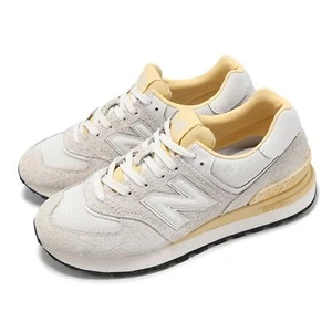 New Balance 574 Legacy NB Grey Yellow Men Unisex Casual Shoes U574LGWM-D - Picture 1 of 8