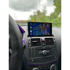 Android Carplay Car Stereo Radio For Mercedes Benz C-Class W204 S204 2006-2011 - Picture 1 of 12