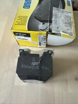 Jurid Rear Brake Pads FOR BMW 1 SERIES 3 SERIES 34216784808 34216791421 - image 1 of 4