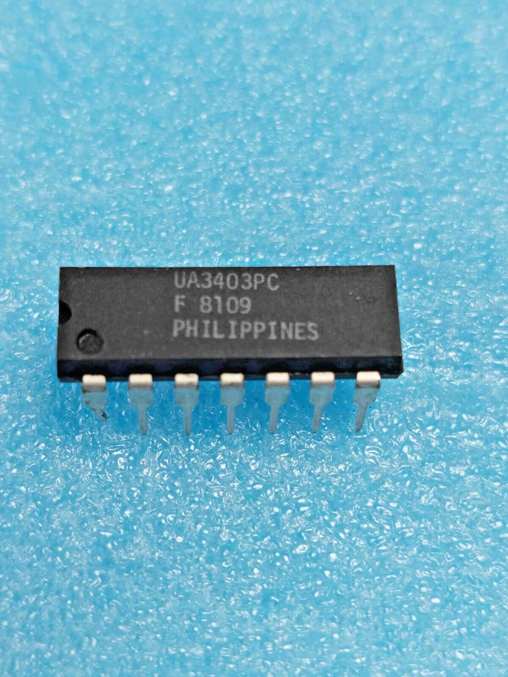 ci UA3403PC ~ ic µA3403 PC dip14 FAIRCHILD Integrated Circuit NOS (TIRO5)
