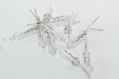 20x Pisello Glühlämpchen Lötbirnchen Minilampe 6 V / 150 mA, klar, Modellbau - Image 1 of 3