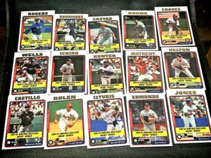 2005 Topps Complete Baseball Set Award Winners Inserts Ichiro Bonds Clemens Mint - Picture 1 of 24