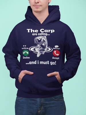 Carp Fishing Hoodie Funny Gifts - Image 1 of 4