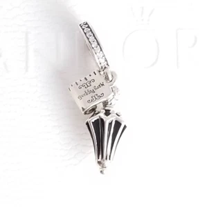 Paraguas de plata esterlina de Mary Poppins de dije PANDORA Disney NUEVO CON VENTA EN CAJA - Imagen 1 de 6