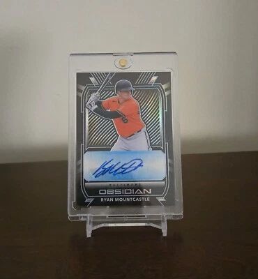 2021 Panini Chronicles Obsidian Auto Ryan Mountcastle #O-RM Rookie Auto RC - Image 1 of 2
