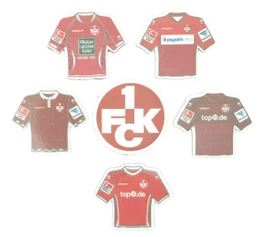 1. FC Kaiserslautern Trikot Magnet versch. Saisons Fussball Bundesliga AMBALLCOM - Picture 1 of 7