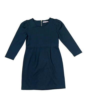 Juicy Couture Black Mini Shift Dress Exposed Zipper Size Small Viscose Blend - Image 1 of 4