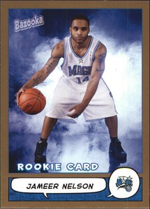 2004-05 (BKB) Bazooka Gold #214 Jameer Nelson