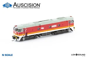 Auscision (N442-9s) 44214 Candy with White L7 - N Scale DCC - Picture 1 of 2