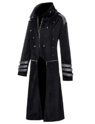 NUEVO Gabardina Steampunk Delie Para Hombre Vintage Court Gothic Talla Grande Foto 1 de 3