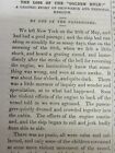 1865 Zeitung SCHIFFSWRACK der "GOLDENEN REGEL" Dampfschiff mit ausführlicher Beschreibung