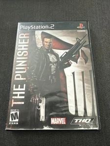 The Punisher (PlayStation 2, 2005) PS2 Game, Cover & Case - Tested & WORKS! - Picture 1 of 7