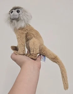 Hansa 8" Scoiattolo Scimmia Coccolosa Realistica Morbida Giocattolo Peluche Orsacchiotto Zoo Animale - Foto 1 di 2