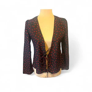 Blusa para mujer Michele negra y roja - Imagen 1 de 7