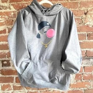 Ken Griffey Jr Hoodie M Gray  #24 Your Favorite Player MLB Bubble Gum #L1 - Picture 1 of 17