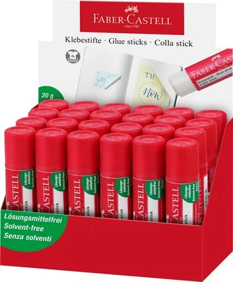 Faber-Castell Glue Stick, White, 20g - Image 1 of 3