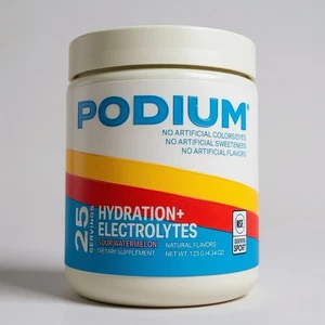 NEU Podium Hydration + Elektrolyte Energy Drink - saure Wassermelone, 25 Portionen - Bild 1 von 7