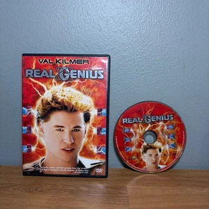 Real Genius (DVD, 1985) Val Kilmer 80s Classic Comedy OOP - Imagen 1 de 3