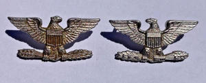 Vietnam N.S. MEYER OBERST ABZEICHEN ADLER ANSTECKNADELN Sterling SHIRT Größe Rang - Bild 1 von 7