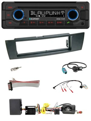 Blaupunkt Lenkrad MP3 CD Bluetooth USB Autoradio für BMW 1er E87 2004-2013 Aktiv - Bild 1 von 4
