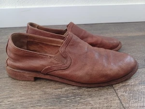 Women's Trask Ali Loafers Brown leather sz. 7 m - Picture 1 of 8
